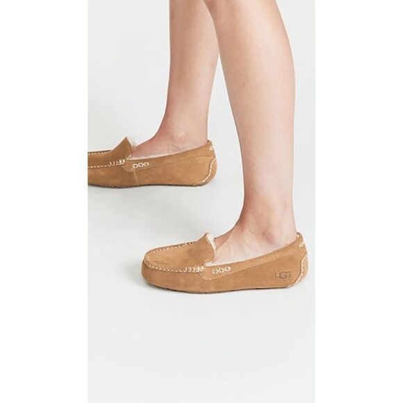 UGG Women's Ansley Slipper Chestnut Brown Size 8 - Picture 4 of 6